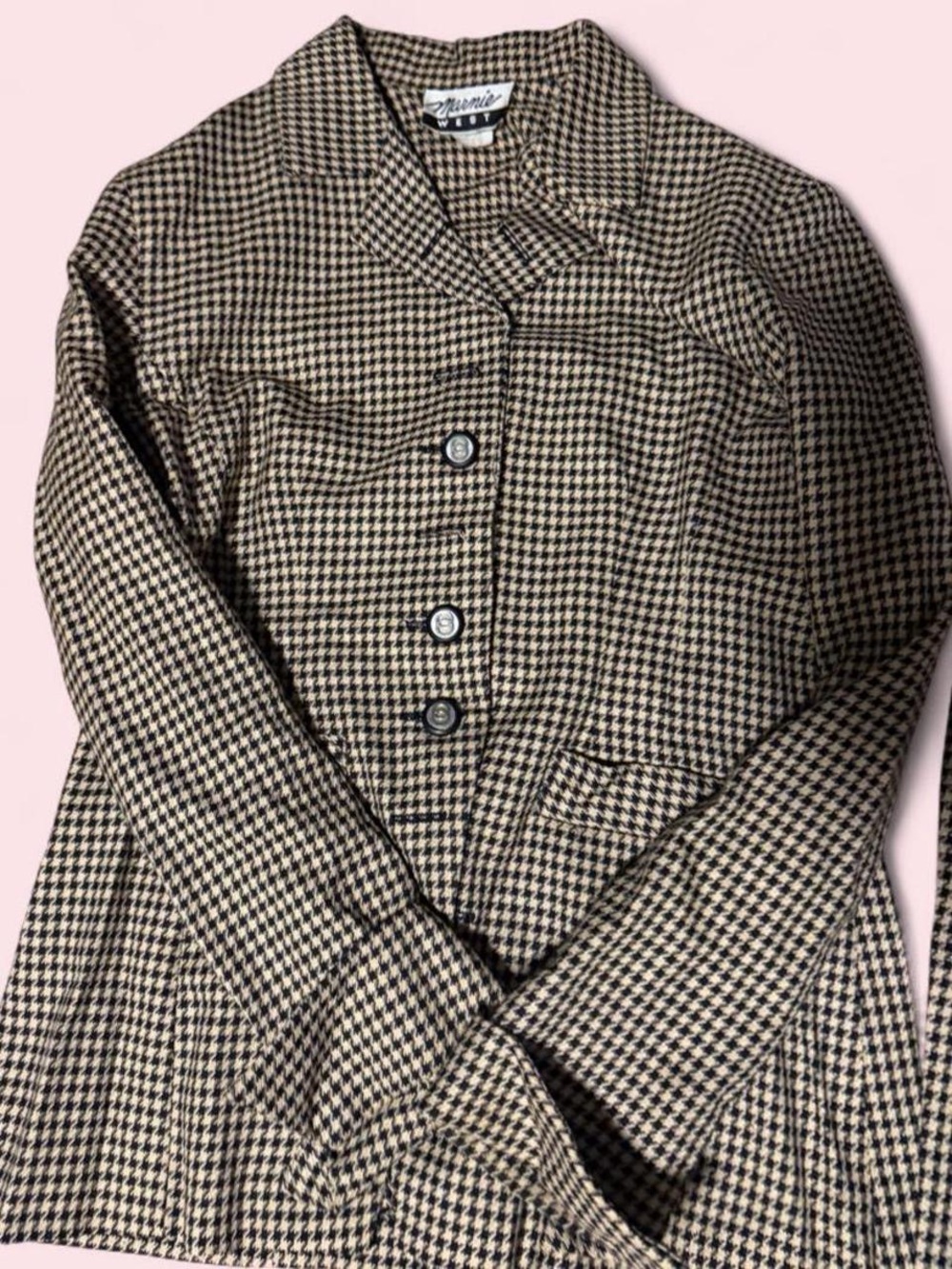 Vintage Marnie West 2 Piece Skirt & Blazer